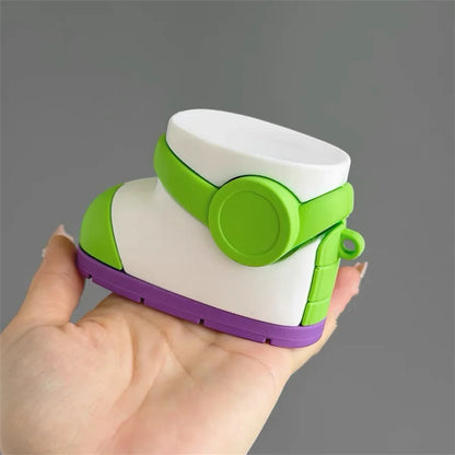Kawaii Cartoon AirPods Case - Silicone Shockproof Cover with Charm for AirPods 4, Pro 3 & Pro 2