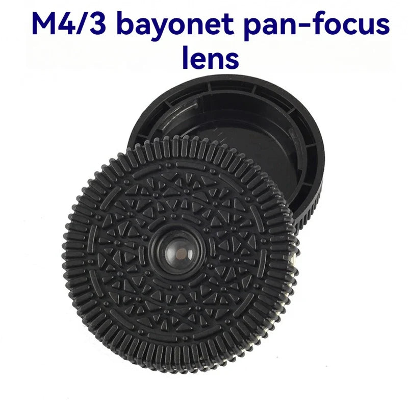 32mm F10 Free Focus Pancake Lens — Sony E, Nikon Z, Fuji X, EF-M, M43 Mount Mirrorless Cameras