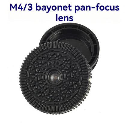 32mm F10 Free Focus Pancake Lens — Sony E, Nikon Z, Fuji X, EF-M, M43 Mount Mirrorless Cameras
