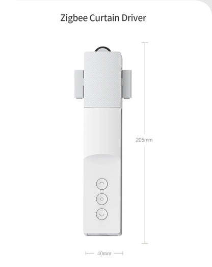 Zigbee Smart Curtain Driver Robot – For Roman I & U Type Tracks, Alexa & Google Home Control, Zemismart Motor Drivers