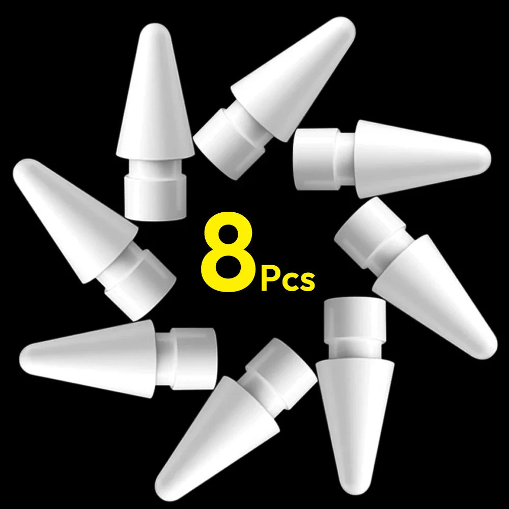 Replacement Tips for Apple Pencil 1st/2nd Gen – Upgraded Durable Nibs for iPad Pro Pencil