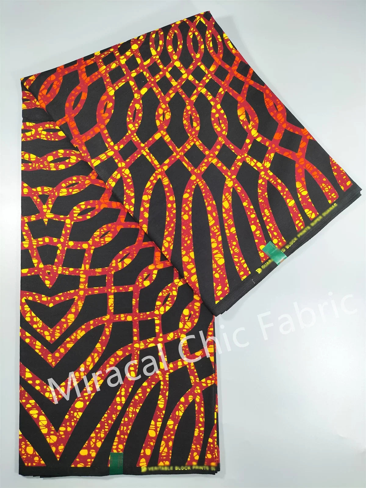 Guaranteed Veritable African Real Wax Fabric - 100% Cotton High Quality Ankara Pagne 6 Yards Nigerian Women’s Style Dress Material