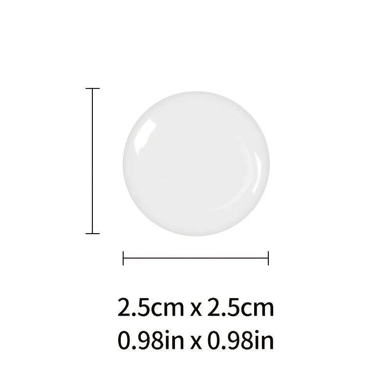 Crystal Clear Car Start Stop Button Sticker - Transparent Protective Cover for Ignition Switch