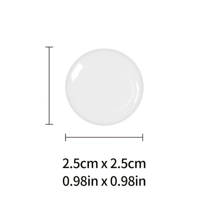 Crystal Clear Car Start Stop Button Sticker - Transparent Protective Cover for Ignition Switch