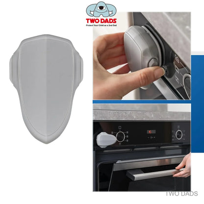 Child Safety Oven Lock - Heat-Resistant Baby Proof Adhesive Lock for Oven, Cabinet & Drawer Protection