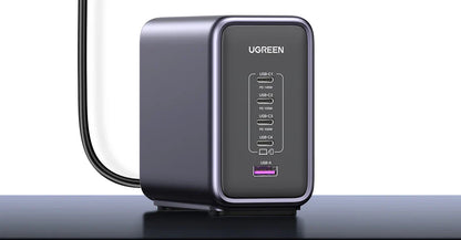 UGREEN 300W GaN Desktop Charging Station - 140W Max Single Port USB Charger with PD3.1 Fast Charging for MacBook Pro, iPad, iPhone