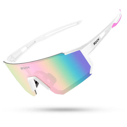 SCVCN UV400 Cycling Sunglasses for Men & Women – Outdoor MTB, Bike, Running, and Hiking Eyewear