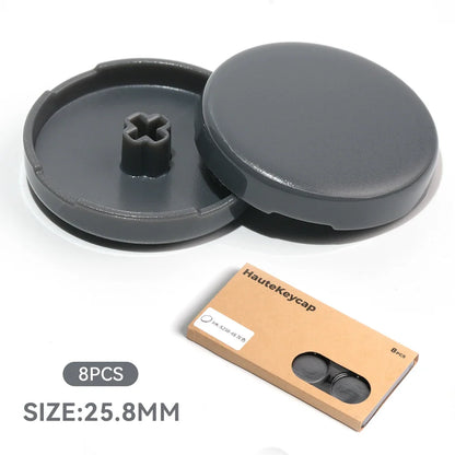 Haute42 Hitbox Cross Keycaps – 25.8mm Low-Profile DIY Button Caps for Leverless Arcade & Kailh Switch