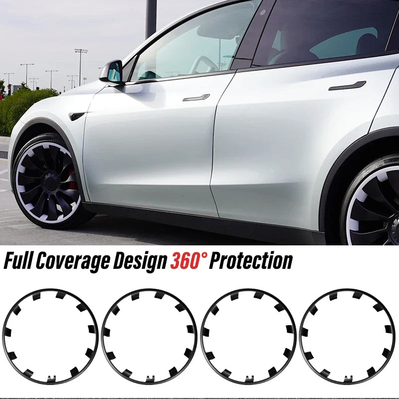Model Y 2020-2024 Tesla 21" Wheel Protector – 4PCS ABS Rim Protection Accessories