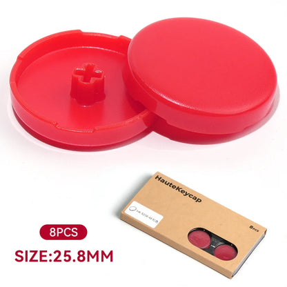 Haute42 Hitbox Cross Keycaps – 25.8mm Low-Profile DIY Button Caps for Leverless Arcade & Kailh Switch