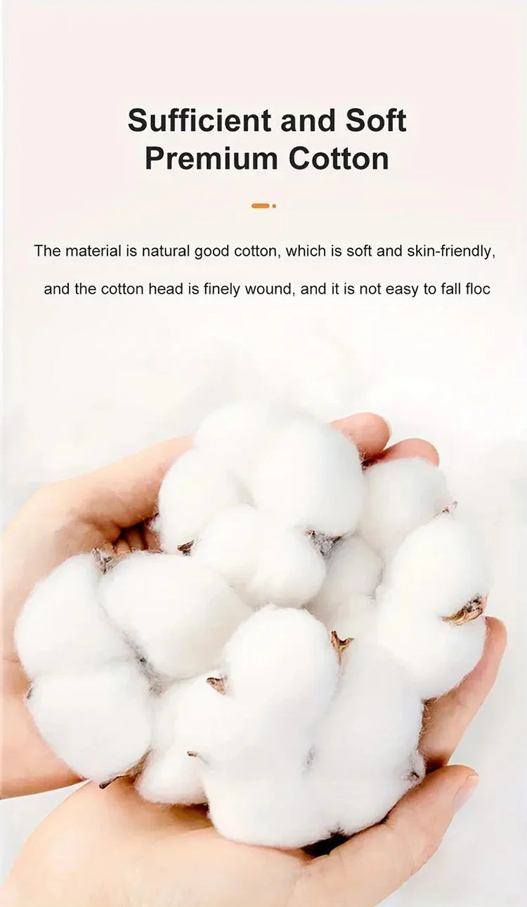 50-500pcs Disposable Iodine Cotton Swabs — Sterile Aseptic Medical Care for Home, Travel & Outdoor Emergency Kits