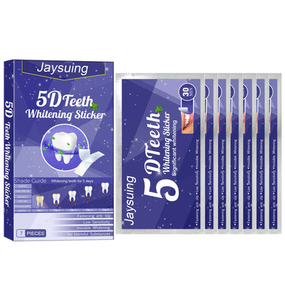Teeth Whitening Strips – Oral Hygiene Gel Stickers for Cleansing, Dental Whitening & Veneer Care
