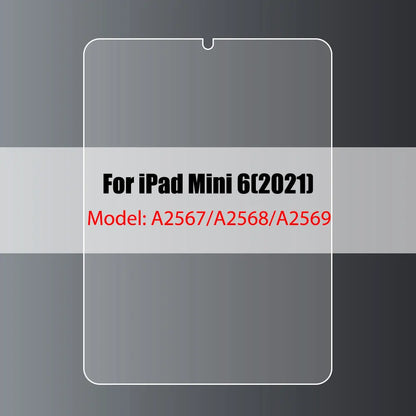 Tempered Glass Screen Protector for iPad 10.2, 9.7, 10.5, 10.9, Pro 11, New iPad 9/8/7/6/5, Air 4/3/2, Mini 2020-2022