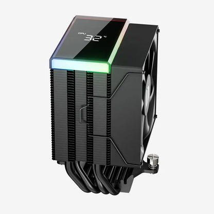 UPSIREN WALRUS NEON 90 CPU Air Cooler – ARGB Digital Display Radiator High Performance Cooling for Intel LGA1851/1700/115X & AMD AM5/AM4