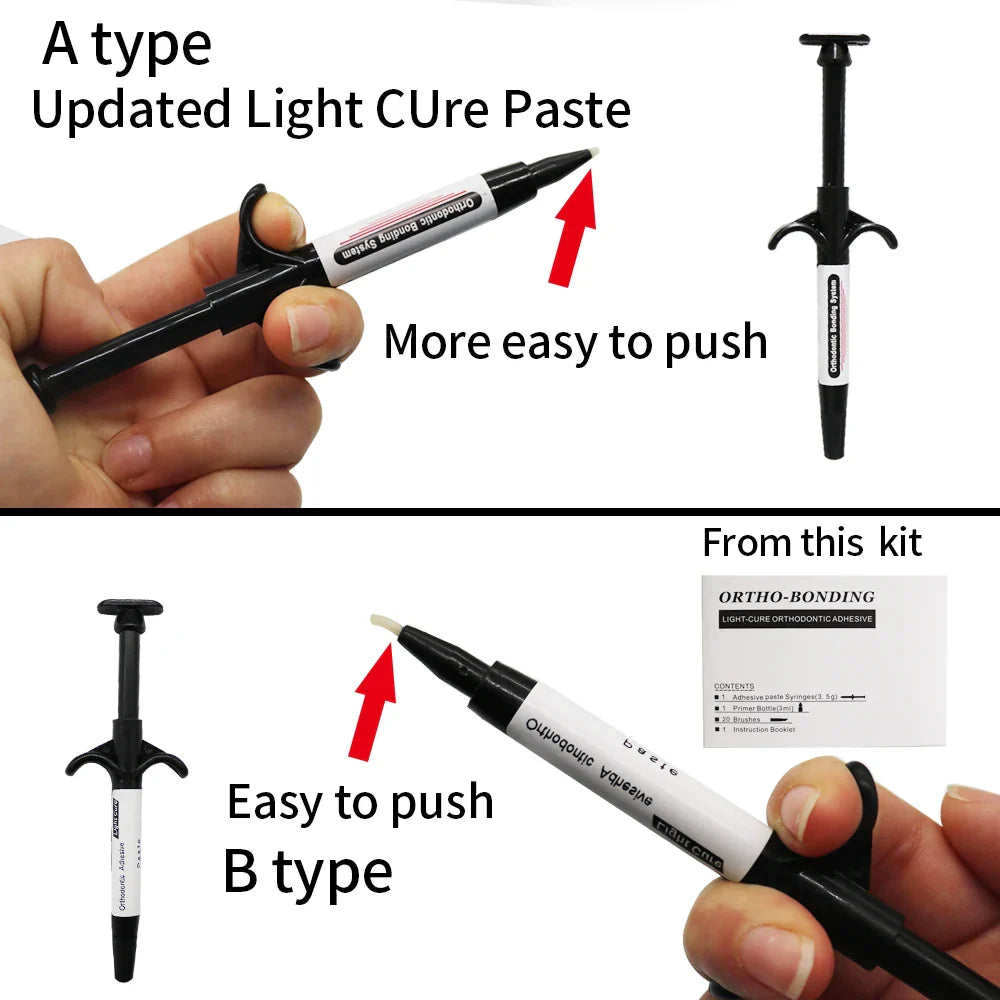 3.5g Orthodontic Light Cure Bonding Adhesive Paste | Dental Braces Glue