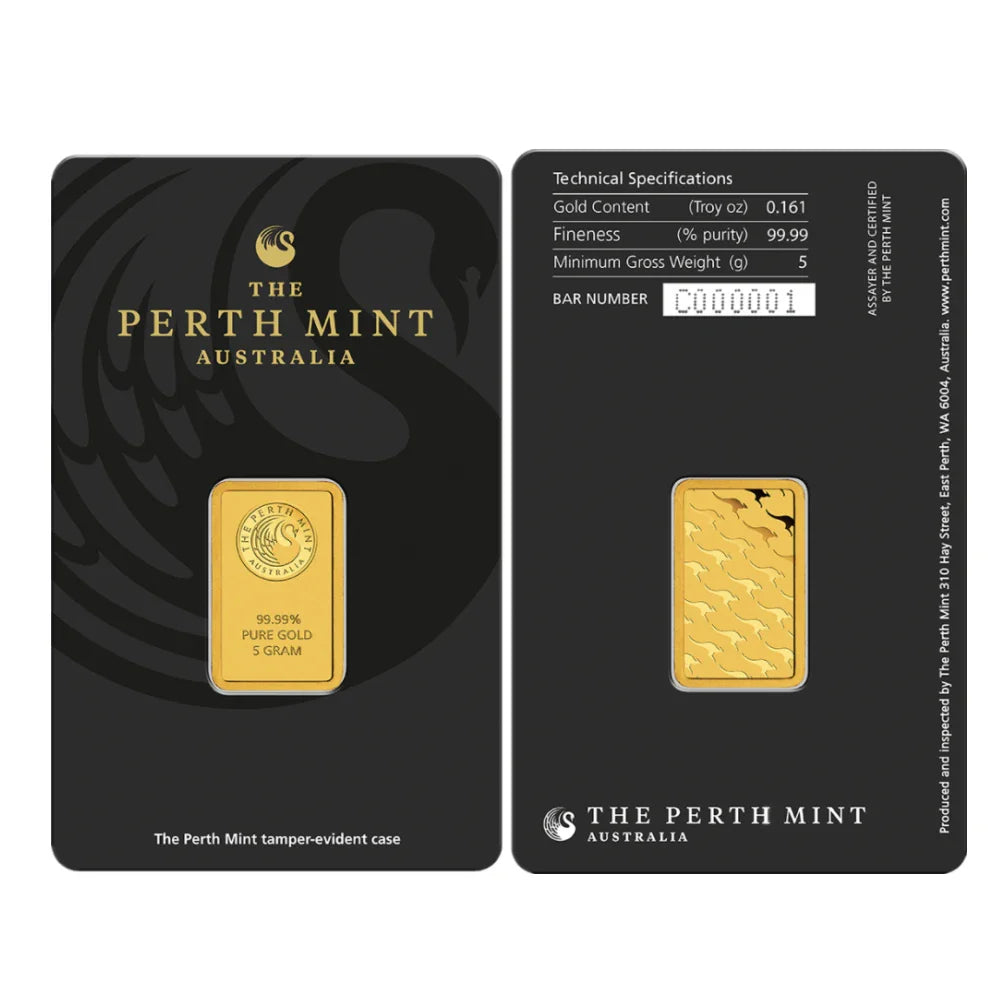 Australia Gold Bar Series – Brass Core Fake Gold Block with Serial Number, Sealed Packaging, Craft Collection Gift