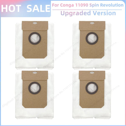 Replacement Parts Kit for Cecotec Conga 11090 / 13090 Spin Revolution Vacuum – Roller, Brushes, HEPA Filter & Mop