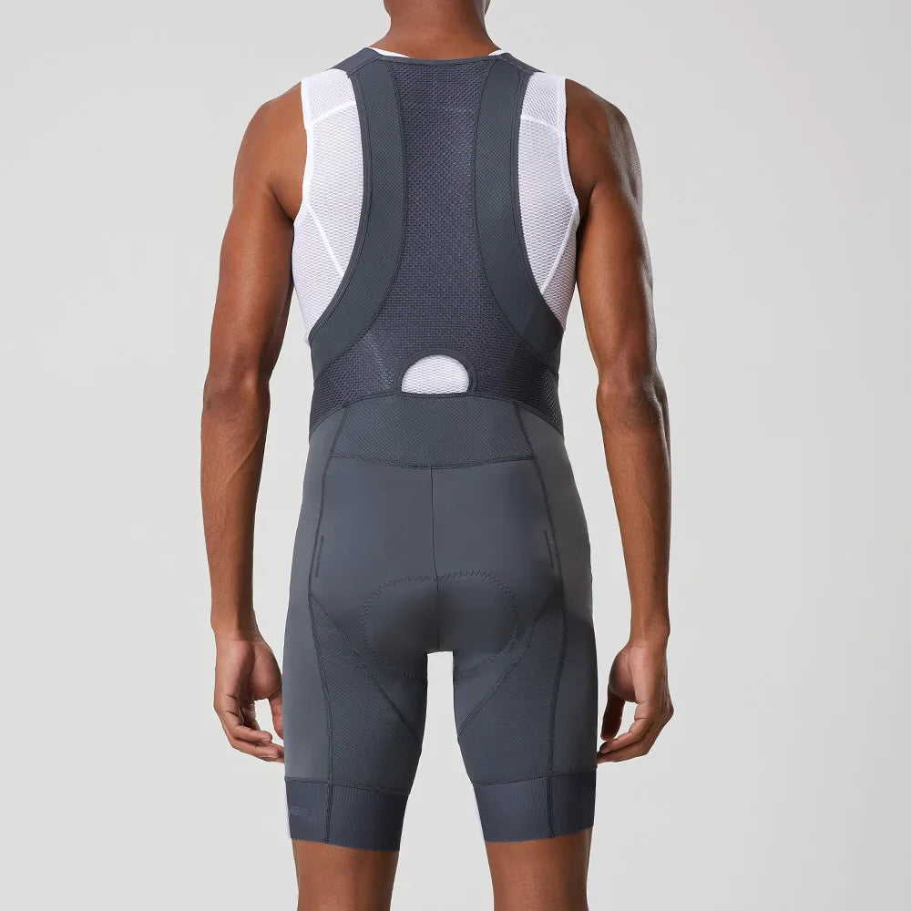 Ykywbike Men's Cycling Bib Shorts – Padded Quick-Dry Bike Tights for 6-Hour Rides, Outdoor Cycling Clothing
