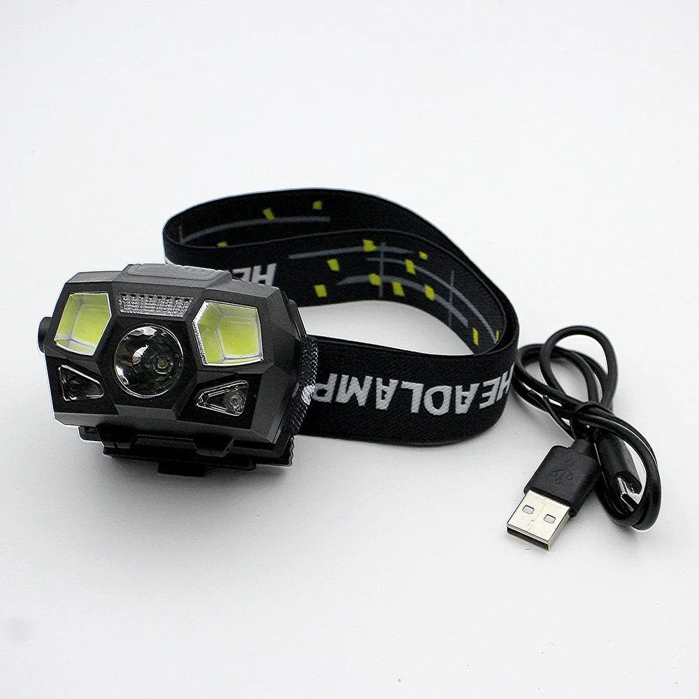 JOAXOR Tactical FAST MICH Helmet Light – USB Rechargeable Waterproof Signal Headlamp for Hunting & Fishing