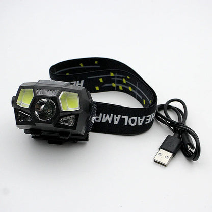 JOAXOR Tactical FAST MICH Helmet Light – USB Rechargeable Waterproof Signal Headlamp for Hunting & Fishing