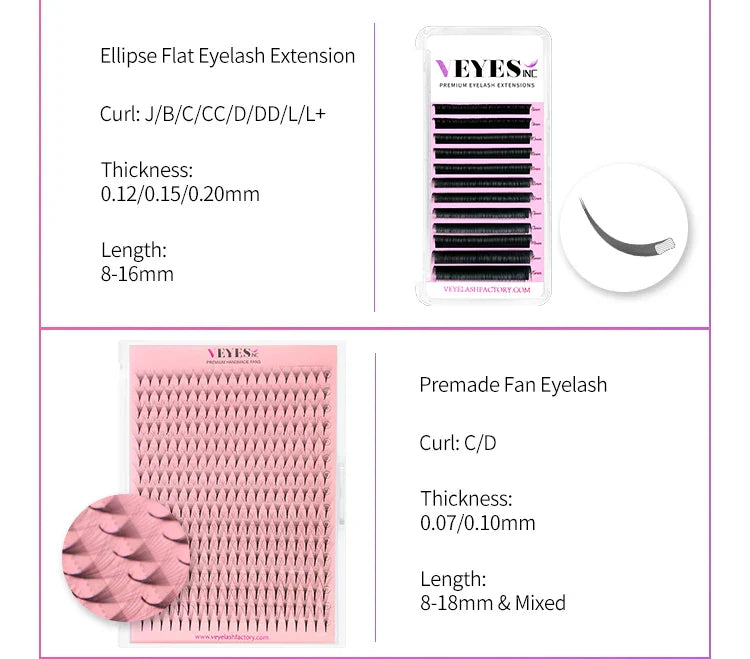 Veyes Inc 5ml Eyelash Extension Glue — Veyelash Fast-Drying Strong Lash Adhesive, 0.5 Sec Dry Time, 7-Week Retention for Volume Lashes