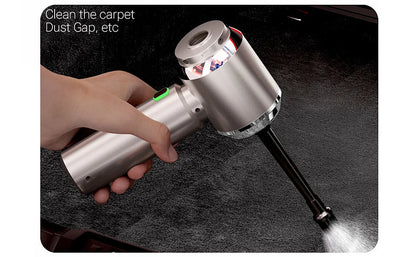 SZUK Mini Wireless Car Vacuum Cleaner – 98500Pa Powerful Suction, Handheld Portable Vacuum for Car Cleaning