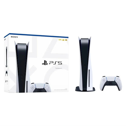 Sony PlayStation 5 Disc Edition — White Video Game Console