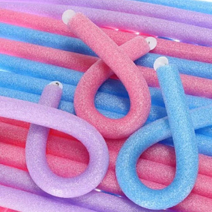 10PCS Universal Perm Curling Bar – Colorful Sponge Curling Stick, Pearl Cotton EVA Curling Iron for Hair Styling