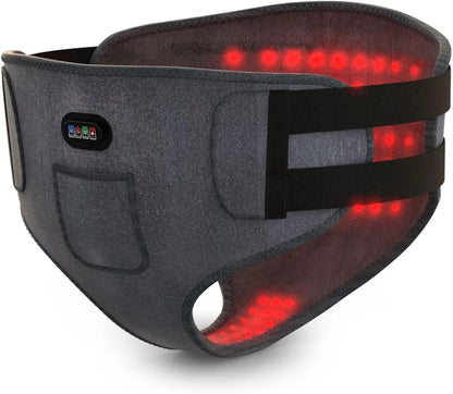 660nm Red Light Therapy Device for Men – 162-LED Prostate Therapy Wrap Belt & Panties with 3 Heat Levels for Pain Relief
