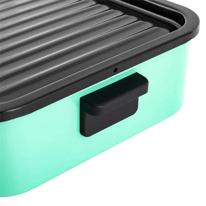 Multifunctional 3-in-1 Electric Grill — Smokeless Korean BBQ, Hot Pot & Non-Stick Baking Pan Multi-Cooker