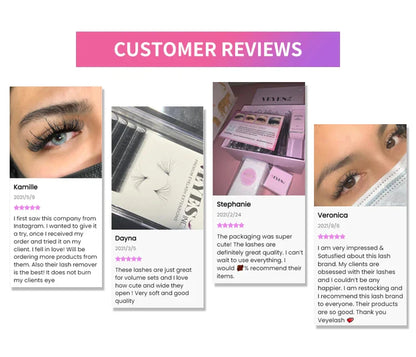 Veyes Inc 5ml Eyelash Extension Glue — Veyelash Fast-Drying Strong Lash Adhesive, 0.5 Sec Dry Time, 7-Week Retention for Volume Lashes