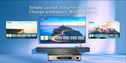 Genuine DIGIBOX D6 MAX Android TV Box — Upgraded from D3 Plus, EVPAD 11P Function, Japan & USA Version