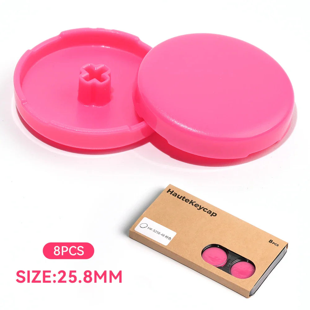Haute42 Hitbox Cross Keycaps – 25.8mm Low-Profile DIY Button Caps for Leverless Arcade & Kailh Switch