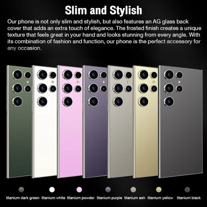 2026 HOT S26 Ultra Smartphone — 7.3" HD Global Edition, Dual SIM, 7800mAh Battery & Facial Recognition