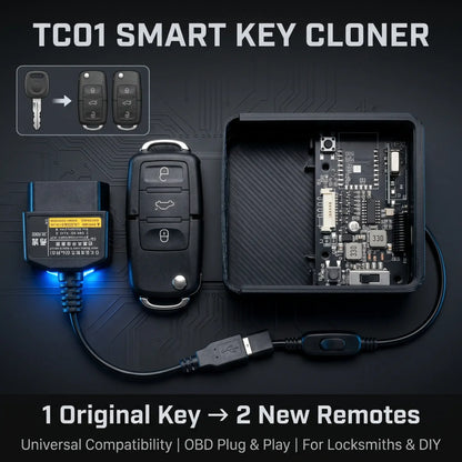 Car Key Universal Adapter Box - KEYDIY Remote Control Duplicator 433.92MHz Key Fob Programmer & Gate Remote Clone Tool