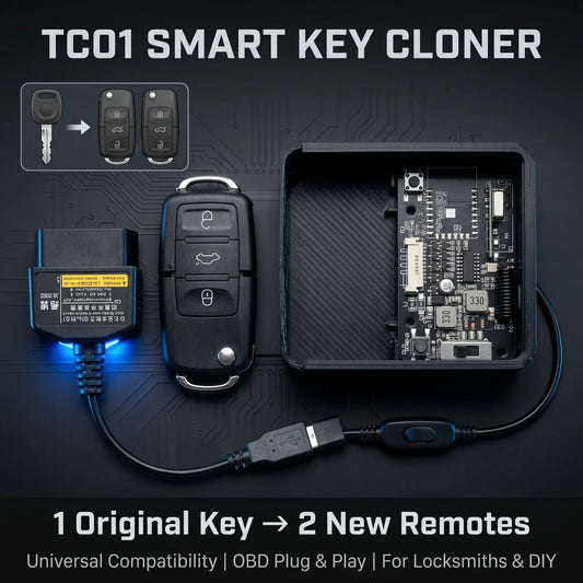 Car Key Universal Adapter Box - KEYDIY Remote Control Duplicator 433.92MHz Key Fob Programmer & Gate Remote Clone Tool