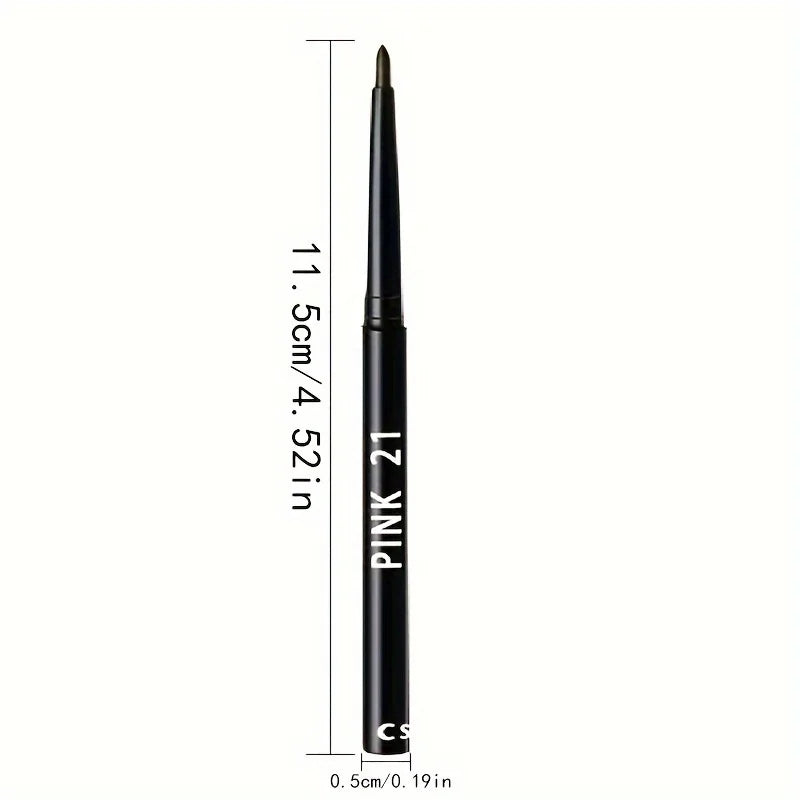 2PCS Black Eyeliner Pencils – Waterproof, Sweat-Proof, Long-Lasting Smudge-Proof Easy Glide Eye Makeup