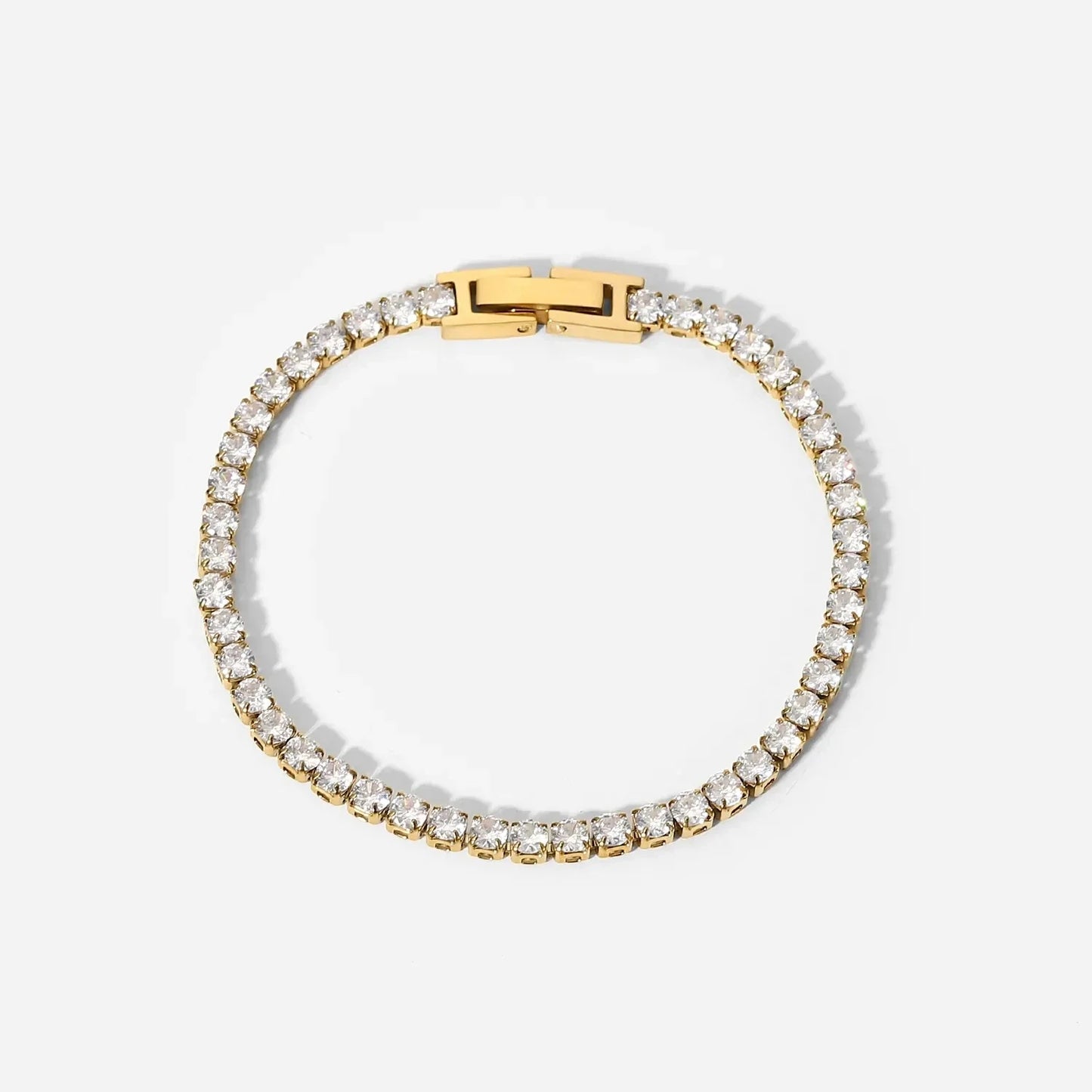 Uworld Stainless Steel Bead Chain Bangle Bracelet – Waterproof Gold Tone Fashion Jewelry for Men & Women, Trendy Statement Design