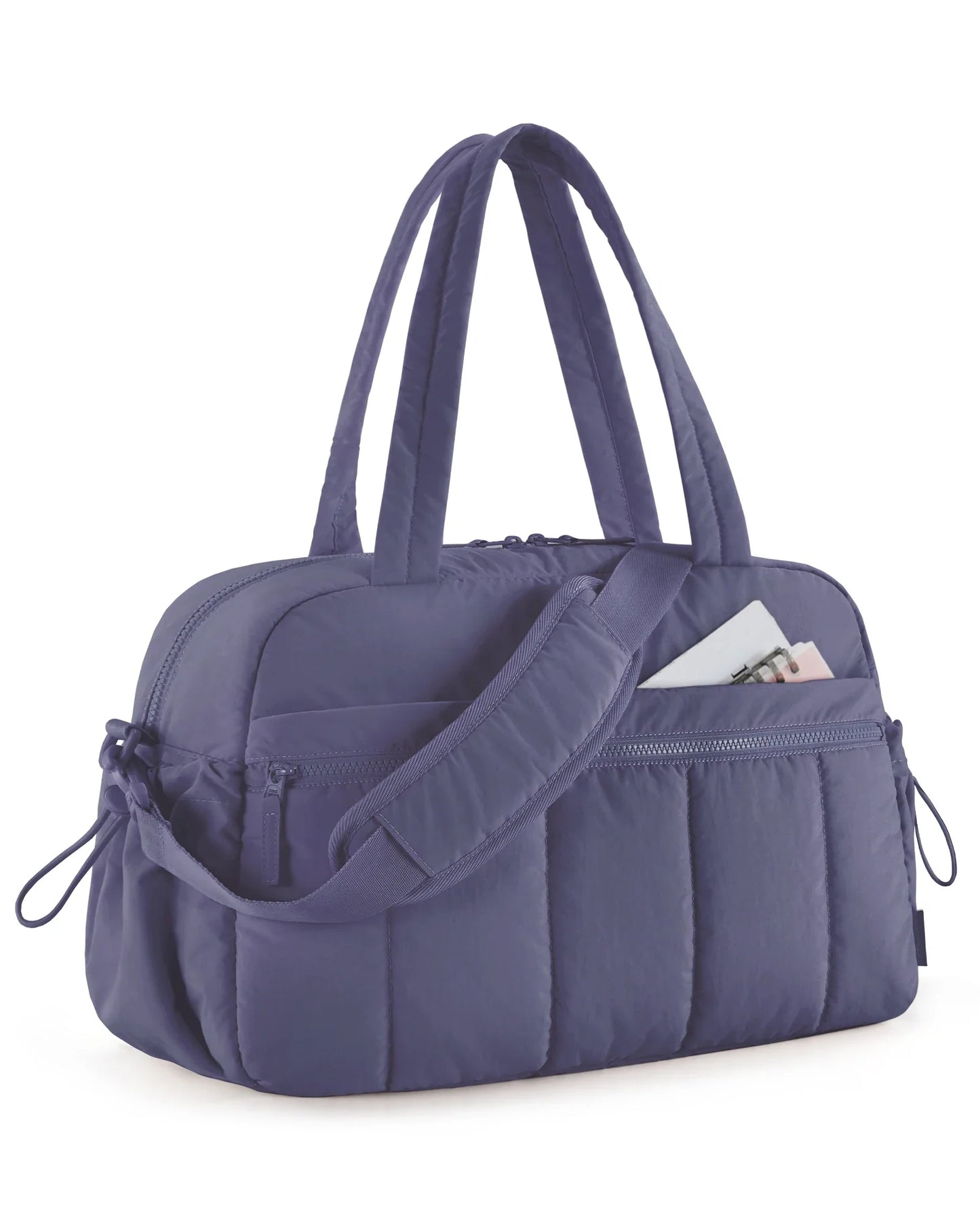 BAGSMART Travel Duffel Gym Bag for Women – Waterproof Carry-On Weekender with Wet Pocket & Cabin Luggage