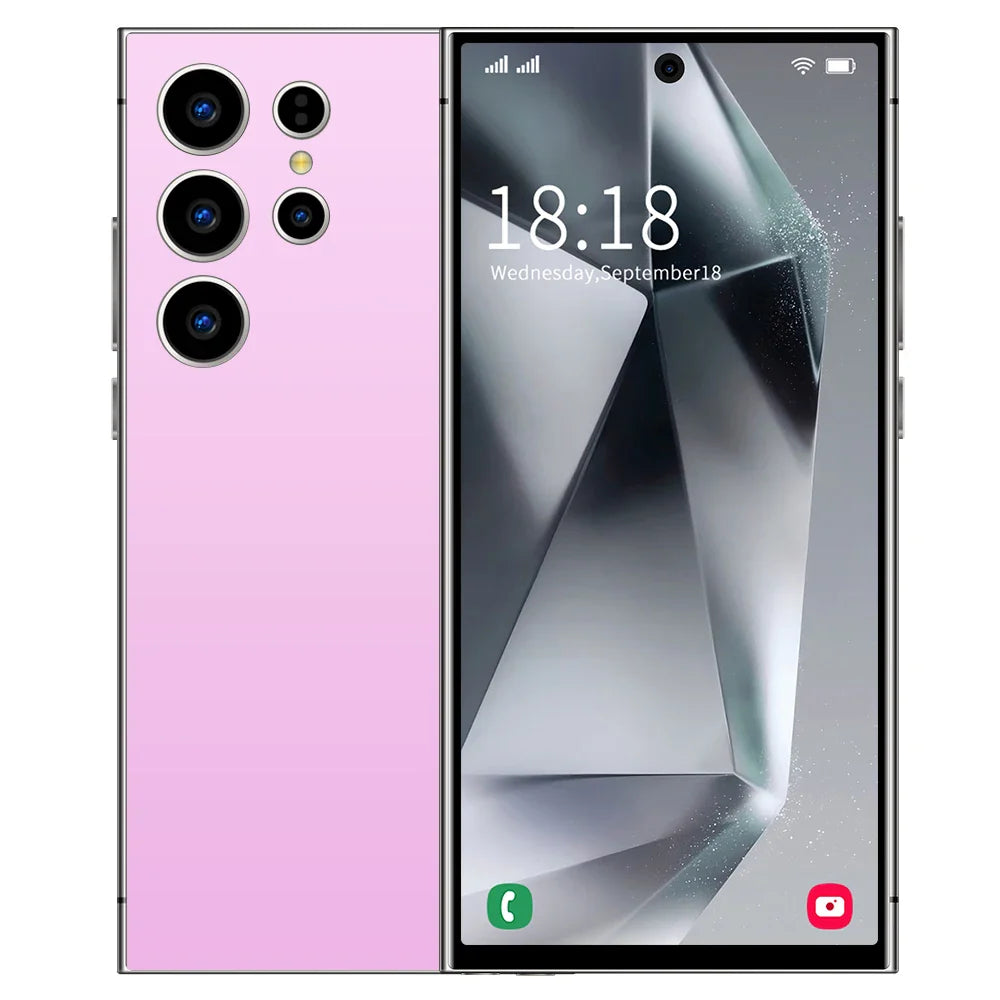 2026 HOT S26 Ultra Smartphone — 7.3" HD Global Edition, Dual SIM, 7800mAh Battery & Facial Recognition