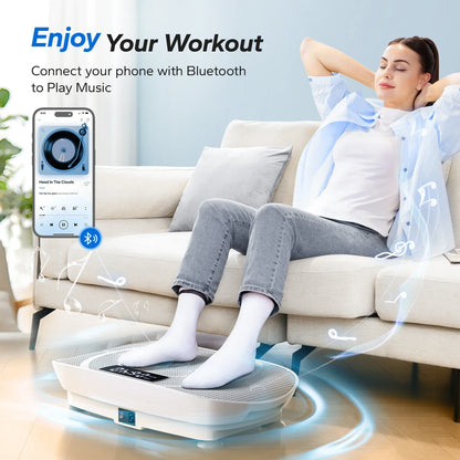 MERACH Vibration Plate Exercise Machine — Whole Body Fitness Platform for Weight Loss & Body Shaping