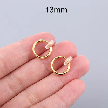 Unisex Ear Cuff Clip-On Hoop Earrings – No Piercing Required, Non-Hole Fake Earrings for Men & Women 2025 Trend
