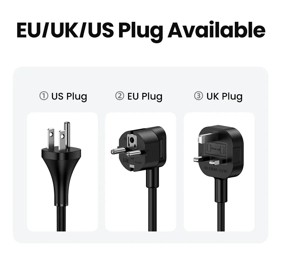 UGREEN 300W GaN Desktop Charging Station - 140W Max Single Port USB Charger with PD3.1 Fast Charging for MacBook Pro, iPad, iPhone