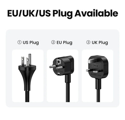 UGREEN 300W GaN Desktop Charging Station - 140W Max Single Port USB Charger with PD3.1 Fast Charging for MacBook Pro, iPad, iPhone