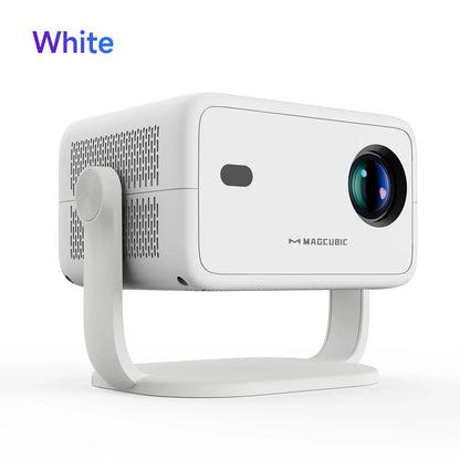Magcubic 4K L018 Projector - 650ANSI, Native 1080P, Auto Focus & Keystone, 360° Rotate, Android 11, BT 5.2, WIFI6, Portable Home Theater