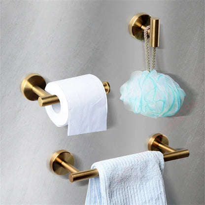 Adhesive Wall Mount Toilet Paper Holder: Black/Silver Kitchen & Bathroom Roll Stand - Convenient Hanging Napkin Rack for WC Accessories