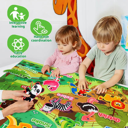Montessori Felt Board Story Set – Outer Space Learning Activities, Preschool Educational Toy & Party Decoration