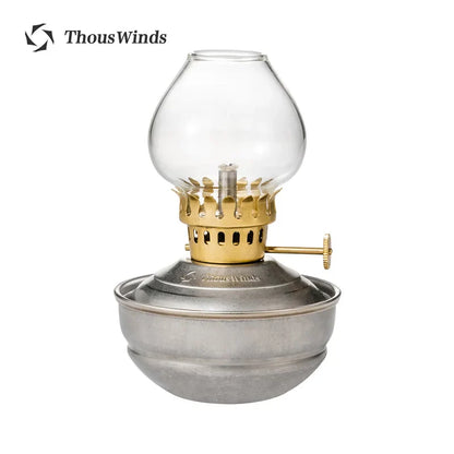 ThousWinds Luminara Mini Oil Lamp – Windproof Portable Retro Lantern with 20-Hour Burn Time for Camping and Hiking