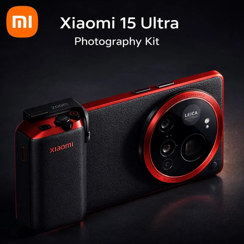 Xiaomi 15 Ultra Photography Kit - Leica Co-Developed Camera Grip with Physical Shutter