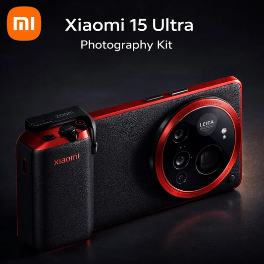 Xiaomi 15 Ultra Photography Kit - Leica Co-Developed Camera Grip with Physical Shutter